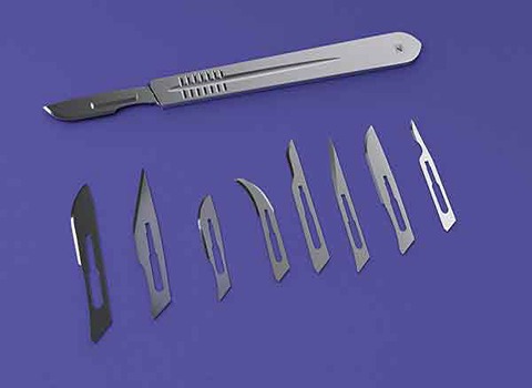 انواع تیغ بیستوری و کاربردهای آن در جراحی‌های مختلف
