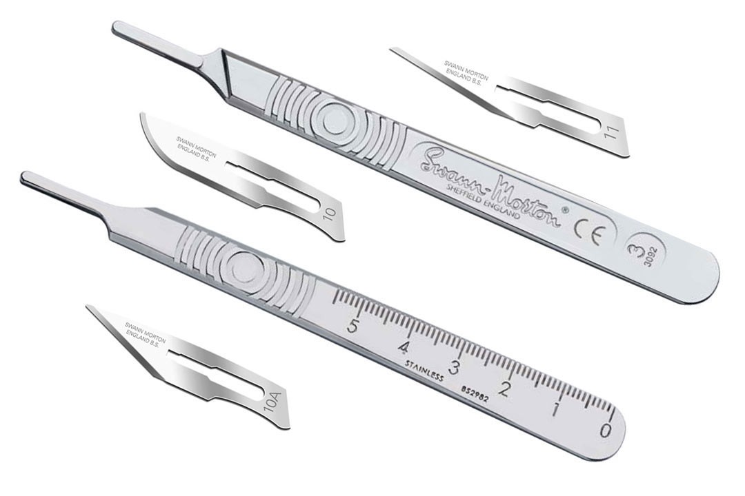 انواع تیغ بیستوری